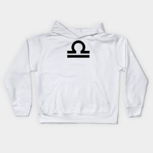 LIBRA SYMBOL IN OIL Kids Hoodie